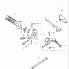 SP125 1982-1983 Left handle switch