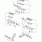 GS1100S 1983 Подножки