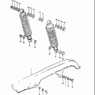 GS450E 1983 Chain case - shock absorber