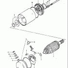 GS550L 1983 Стартер электрический