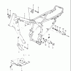 DR250 1982-1983 Рама