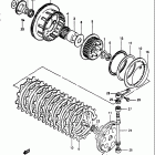 GS750T 1982-1983 Сцепление