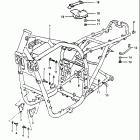 GS750S 1983 Рама
