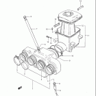 GS650G 1983 Воздухозаборник