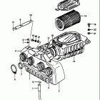 GS750S 1983 Воздухозаборник