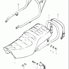 GN250 1982-1983 Сидение