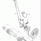 RM60 1982-1983 Кик стартер