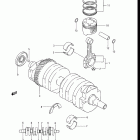 GS550E, ES 1983 Коленвал