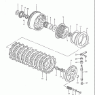 GS1100S 1983 Сцепление