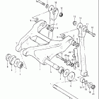 RM125 1983 Cushion lever