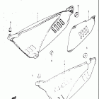 SP125 1982-1983 Frame cover (model d)
