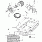 GS650G 1983 Oil pump - oil filter