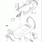 GS1100S 1983 Сидение