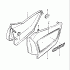 GS450TX 1983 Обтекатель рамы
