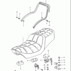 GS850GL 1982-1983 Seat (model z)