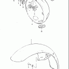 GN125 1982-1983 Front fender - headlamp housing