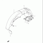 GS1100S 1983 Заднее крыло