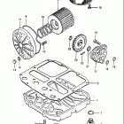 GS450TX 1983 Масляный насос и фильтр