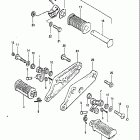 GS650GL 1983 Подножки