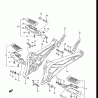 GS550E, ES 1983 Подножки