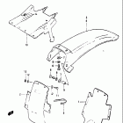 RM250 1982-1983 Заднее крыло