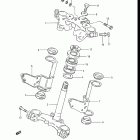 GS550E, ES 1983 Steering stem (gs550ed)