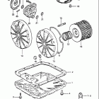 GS300L 1982-1983 Масляный насос и фильтр