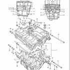 GS1100G 1982-1983 Crankcase (model z)