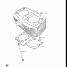 GR650, X TEMPTER 1983 Цилиндр