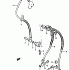 GS1100GL 1982-1983 Передние тормозные трубки