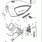 GS1100GL 1982-1983 Fuel tank (model z)