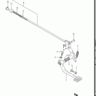 GR650, X TEMPTER 1983 Задний тормоз