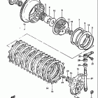 GS1100GL 1982-1983 Сцепление