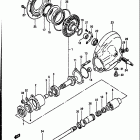 GS1100GK 1982-1983 Propeller shaft-final drive gear