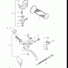 GR650, X TEMPTER 1983 Left handle switch