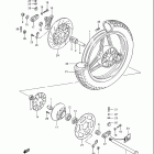 GS1100S 1983 Заднее колесо
