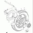 GS650G 1983 Заднее колесо