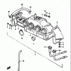 GS850G 1982-1983 Воздухозаборник