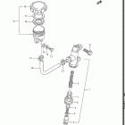 GS550E, ES 1983 Задний торм цилиндр