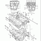GS850GL 1982-1983 Crankcase (model z)