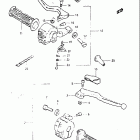 GN125 1982-1983 Right handle switch