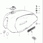 GS850G 1982-1983 Fuel tank (model z)