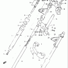 GN125 1982-1983 Передняя вилка