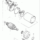 GN250 1982-1983 Стартер электрический