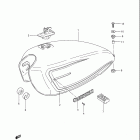 GS650G 1983 Топливный бак