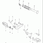 SP125 1982-1983 Подножки