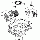 GS1100E,ES 1982-1983 Oil pump - oil filter