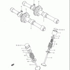 GS1100G 1982-1983 Cam shaft  valve