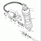 GS550L 1983 Задний амортизатор
