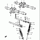 GS1100E,ES 1982-1983 Cam shaft - valve (model d)